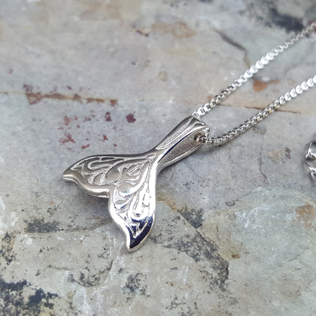 Mini Whale Tail Necklace